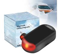 Electromagnetic Car Deicer, 2025 New Antifreeze Electromagnetic Car Snow Removal Device, Car Defroster, Portable Kinetic Molecular Heater, Winter Car Kits (1PCS)