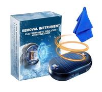 Electromagnetic Car Deicer, Solar Electromagnetic Car Defroster, Car Snow Removal Tool USB Rechargeable, Windshield Snow Removal Instrument for Both Indoor & Outdoor (1PC)