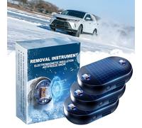 Electromagnetic Car Snow Removal Device, Electromagnetic Car Deicer, Electromagnetic Wave Anti Freezing And Snow Removal Device, Vehicle-Mounted Snow Removal Device (3PCS)