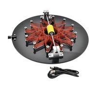 Electromagnetic coil bearing motor with brushless induction for stable low power operation Star coil