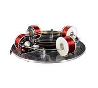 Electromagnetic Cyclotron, Circular Accelerator, Scientific Experimental Equipment, Novel and Physics Teaching Aid Model for DIY Use