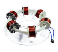 Electromagnetic Cyclotron Coils with Independent Circuit Boards, Acrylic Physics Model for Experimental Teaching and DIY Science Gifts
