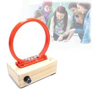 Electromagnetic Cyclotron, Iron Ball Circular Motion Coil, DIY Perpetual Motion Machine Model, Homemade Electric Field Magnetic Induction Kit, Physics Science Lab Teaching Aid(Section A)