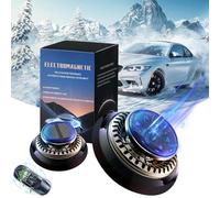 Electromagnetic Deicer Wave Anti Freezing and Snow Removal Device, Mini Heater Car Diffuser for Essential Oils, Electromagnetic Car Snow Removal Device Microwave Molecular Deicing Instrument (1 Pcs)