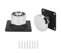 Electromagnetic Door Stopper - Heavy Duty Cast Steel, 60KG Holding Force, 12V - 24V Power Controlled Magnet, Suitable for Wooden Iron Fire Doors, Easy Installation Stylish Design