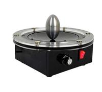 Electromagnetic Eddy Current Tesla Egg Model, Acrylic and Metal Construction, Rotating Magnetic Field Demonstration for Teaching and Educational Displays