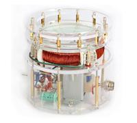 Electromagnetic Eddy Currents Demonstration Model, Mini Coil Rotating Cyclotron for Physics Science Teaching