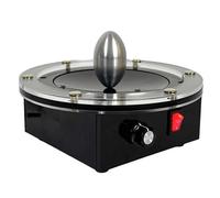 Electromagnetic Eddy Currents Egg, Coil Rotating Magnetic Field Model, for Teaching Display Science Education Technology Decoration Creative Product, Acrylic and Metal Construction