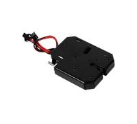 Electromagnetic Electric Control Electric Bolt Lock Latch DC 12V 2A Carbon Steel Black Cabinet Lockers Solenoid Drawer Door