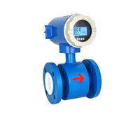 Electromagnetic Flow Meter For Wastewater Sewage Liquid Inline 1.6MPa Flowmeter With LCD Display Precise Readings(DN50-normal,12V)