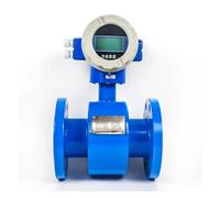 Electromagnetic Flow Meter With LCD Display DN15-DN300 Flange Wastewater Sewage Water Flow Meters Precise Readings(DN65)