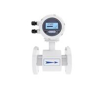Electromagnetic flowmeter Liquid Flow Meter Water Sensor Electronic Digital Display Stainless Steel(DN250)