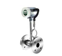 Electromagnetic Flowmeter With LCD Display Steam Gas Compressed Air Gasoline Water Sensor Transmitter 4-20mA Precise Readings(RS485 output,DN80 LCD)