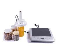 Electromagnetic Handheld Sealing Machine, 20-130mm Portable Electromagnetic Handheld Sealing Machine, Induction Bottle Sealer Heat Sealer/Aluminum Foil with Counting Function 0.8KW-1.2KW