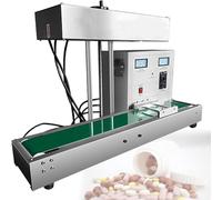 Electromagnetic Induction Bottle Cap Sealer, 2200W Commercial Aluminum Foil Sealing Machine, Automatic Continuous Sealer, 15-300mm Heat Jar Sealing Machine 50~120mm