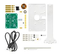 Electromagnetic Induction Set With LED Light Electronic Welding Production For Assembly Learning Interactive Parent Child Activity