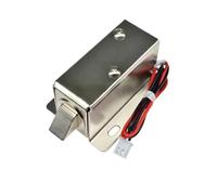 Electromagnetic Lock DC12V Tongue Type Electric Bolt Solenoid Lock 0.35A/0.6A Electronic Lock for Storage Cabinet