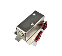 Electromagnetic Lock DC12V Tongue Type Electric Bolt Solenoid Lock 0.35A/0.6A Electronic Lock for Storage Cabinet