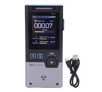 Electromagnetic Nuclear Radiative Detector with 2.4 Inch Color Screen, 3 in 1 Radiation Tester, Electric and Magnetic Field Measurement - Real Time Monitoring, Adjustable Backlit