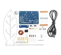 Electromagnetic Pendulum Kit for STEM Learning Practice | DIY assembly, RGB LED modes, electromagnetic motion, for stem education, safe 5V power