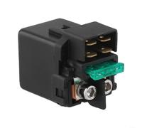 Electromagnetic Power Relay Solenoid Valve Black for durable | Fits for honda for kawasaki models, 8x6x6mm size, finish, direct -in replacement, robust plastic build