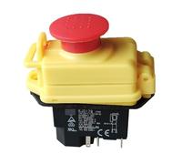 Electromagnetic Pushbutton Switches Waterproof Emergency Stop Button Switch 16(12) A 10(8) A 250V 2HP 16A 220-240V KJD17B IDGTTLDF(KJD17B-GF-5P)