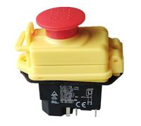 Electromagnetic Pushbutton Switches Waterproof Emergency Stop Button Switch 16(12) A 10(8) A 250V 2HP 16A 220-240V KJD17B(KJD17B-GF-5P)