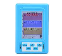 Electromagnetic Radiation ABS Detector Dual Purpose EMF Magnetic Field Tester Large Screen Easy to Use Shell Multifunctional for Daily Life