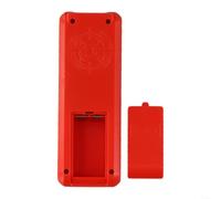 Electromagnetic Radiation Detector and EMF Tester with ABS Case and 5 LED Indicators for Precise Measurement and Easy Use (red)