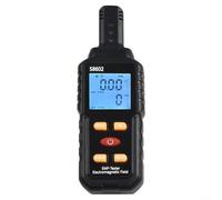Electromagnetic Radiation Detector Emf Meter with Lcd Display 3in1 Rf Magnetic Field Tester for Indoor Outdoor Utilization 5hz3500mhz Frequency Range