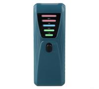 Electromagnetic Radiation Detector for EMF Testing - 5 LED Indicator, ABS Housing, 50/60 Frequency, 9V Battery Powered, Compact(Green)