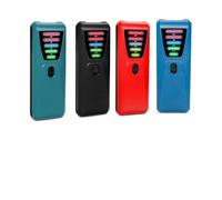 Electromagnetic Radiation Detector Meter with High Sensitivity EMF Tester, 5 LED Indicator and Sturdy ABS Case, Compact 150x50x30mm Battery Powered Nuclear & El(Green)