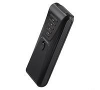 Electromagnetic Radiation Detector with High Sensitivity for EMF Testing, 50/60Hz Frequency, Portable Compact Design, Powered by 9V Battery (Not Included),(Black)