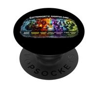 Electromagnetic Radiation Gang - Physics Spectrum PopSockets Adhesive PopGrip