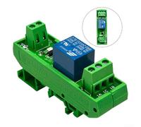 Electromagnetic Relay DIN Rail 1 Channel Module 10A Rated Current and Coil Power Supply Options (DC5V)