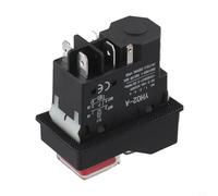 Electromagnetic Safety Push Button Switch AC250V 50/60Hz Coil Voltage 220-240V 4Pin 5Pin IP55 Protection for Industrial Automation Systems (5)