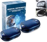 Electromagnetic Snow Removal Device, Deicer Car Windscreen Spray, Windscreen Removal Tool, Electromagnetic Antifreeze Removal Device, Fast and Efficient Snow Removal Tool, A Must-Have in Winter (2pc)