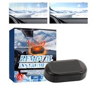 Electromagnetic Snow Removal, Solar Powered Defroster, Windshield Cleaner with Anti-Ice Technology, Vehicle Accessory with Fast Heating, Automotive Tool for Winter Truck SUV Cold Weather Protection