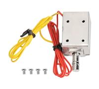Electromagnetic Solenoid Lock, DC 12V Electromagnetic Lock Micro Electric Lock for Cabinet Door Drawer Safety Lock for Electronic Control System
