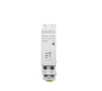 Electromagnetic switch 100-240V 2A AC Din Rail Auxiliary Contactor Controller Timer Work with Modular Contactor Parts & Spare Parts