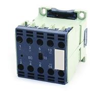 Electromagnetic switch 12A 3 Phase 1NO AC Contactor DIN Rail Mount 24V Coil CJX2-1210E