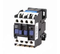 Electromagnetic switch 1Pcs CJX2-0901 LC-0901 660V 9A 3 Poles 3P+N NC DIN Rail AC Contactor AC 24V 36V 110V 220V 380V Coil Parts & Spare Parts (Color : Ac 110v)