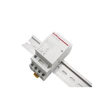 Electromagnetic switch 4P 16-25A AC 220V 230V 50/60Hz Din Rail Household AC Modular Contactor Switch Controller 4NO 4NC 2NO 2NC Smart Home House Hotel Parts & Spare Parts (Color : 16a-4nc)