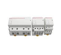 Electromagnetic switch 4P DC 24V 16/20/25/32/40/63/100A Din Rail Household AC Modular Contactor Switch Controller 4NO 4NC 2NO 2NC DIY Smart Home Hotel Parts & Spare Parts (Color : Dc 24v, Size : 63A