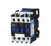 Electromagnetic switch CJX2-1810 1801 LC1 AC Contactor 18A 3 Phase 3 Pole NO Coil Voltage 380V 220V 110V 36V 24V 50/60Hz (Color : 12v)