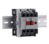 Electromagnetic switch CJX2s CJX2i AC Contactor 3P 1NC+1NO AC 220V 50/60Hz Electric Din Rail Mounted 3 Phase Household Contactor (Color : Cjx2s, Size : CJX2i 220V 9A)