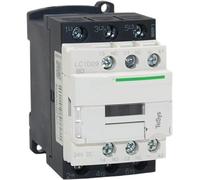 Electromagnetic switch Contactor 220v DC 3 Phase 3-Pole Three-Pole contactor 3P50/60Hz LC1D25 LC1D32 LC1D38 Coil Voltage 24v 110V 220V 380V Parts & Spare Parts (Color : Lc1d25 Black25a, Size : 220V