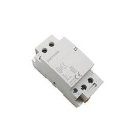 Electromagnetic switch Contactor 2p 32-63a 220v 230v 50/60hz Din Rail Household AC Modular Contactor Switch -Controller 2no 2nc 1no 1nc DIY Smart Home House Hotel Industrial Electrics Parts & Spare Pa