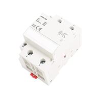 Electromagnetic switch Contactor 2PHASE 10 0a ac Contactors 22 0V 230V Din Rail Household Modular Container Switch Controller Smart Home Hotel Use Industrial Electrics (Color : 2p 100a 2nc 24vac)