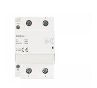 Electromagnetic switch Contactor 2Pole 100A Modular Contactors 2no 2nc 1no1nc 220V 110V 24V Automatic Household Contactor 50/60Hz Industrial Electrics (Color : 2p 100a 2nc 110vac)